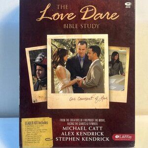 THE LOVE DARE BIBLE STUDY LEADER KIT Based on Fireproof the Movie Opened Box